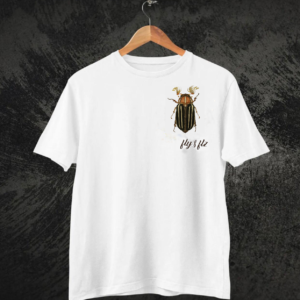 WHITE T-SHIRT JUNE BETTLE